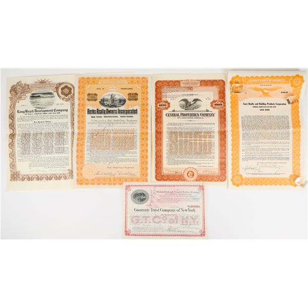 Real Estate & Other Bonds (5) [207369]