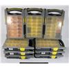 Image 1 : LOT OF 9 PARTS ORGANIZERS COMPLETE WITH TRAYS