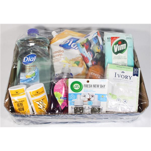 BUNDLE OF PERSONAL CLEANING SOAPS ECT