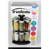 Image 1 : TRUDEAU 16 BOTTLE SPICE RACK, NEW