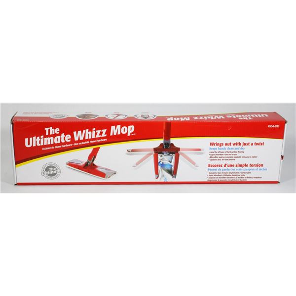 "THE ULTIMATE WHIZZ MOP" HOME HARDWARE NEW IN BOX