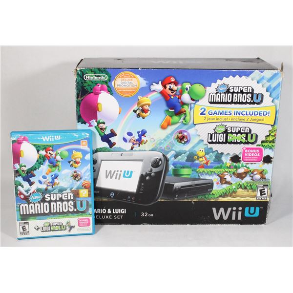 WII U WITH BOX