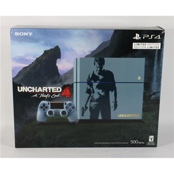 SONY PLAYSTATION 4 UNCHARTED 4 EDITION CONSOLE