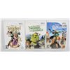 Image 1 : NINTENDO WII GAMES SHREK TANGLED AND RANGO