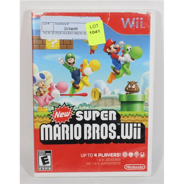 NEW SUPER MARIO BROS WII GAME
