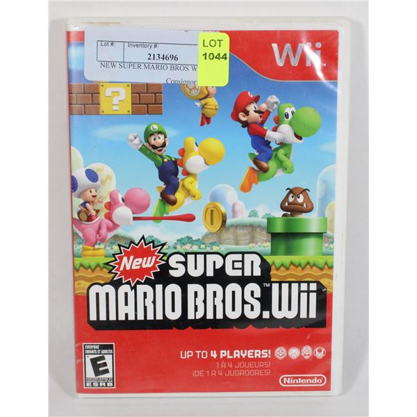 NEW SUPER MARIO BROS WII GAME