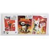 Image 1 : 3 WII GAMES BOLT KUNG FU PANDA  AND DESPICABLE ME