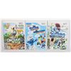 Image 1 : WII GAMES THE SMURFS THE SMURFS 2 AND GO DIEGO