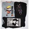 Image 1 : 3 NARUTO SHIRTS 2 LARGE 1 MEDIUM