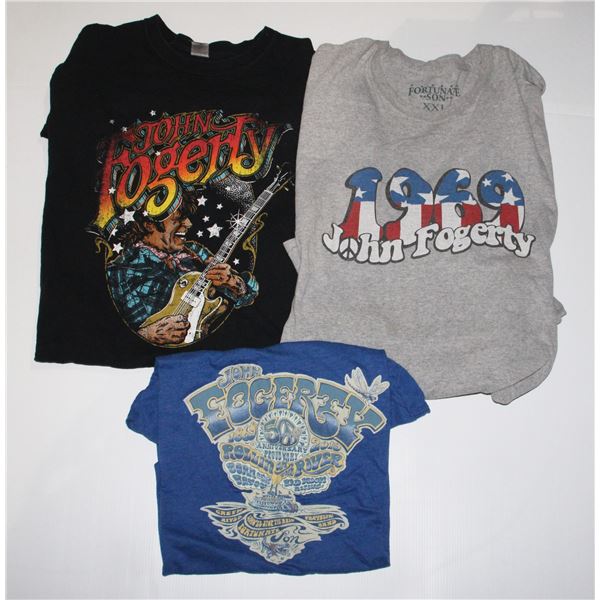 3 JOHN FOGERTY T SHIRTS