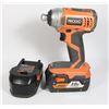 Image 1 : RIGID IMPACT 18V. MODEL R86030 WITH TWO BATTERIES