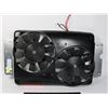 Image 1 : DUAL RADIATOR FAN ASSEMBLY. TESTED AND WORKING
