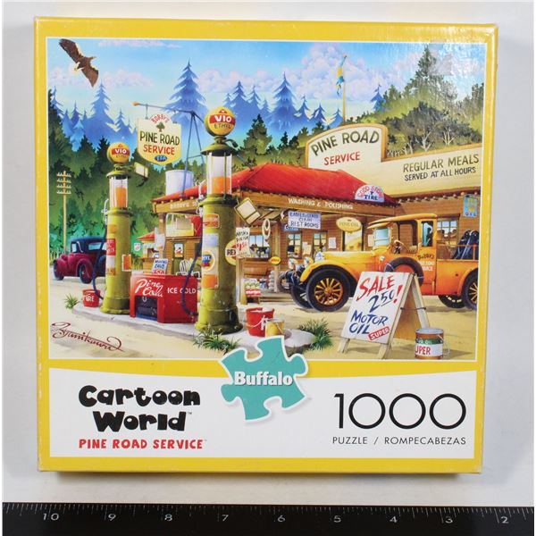 1000PC CARTOON WORLD PINE ROAD SERVICE PUZZLE
