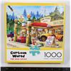 Image 1 : 1000PC CARTOON WORLD PINE ROAD SERVICE PUZZLE