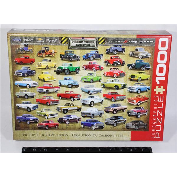 1000PC PICKUP TRUCK EVOLUTION PUZZLE
