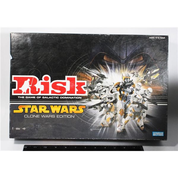 RISK STAR WARS CLONE WARS EDITION USED NOT CHECKED