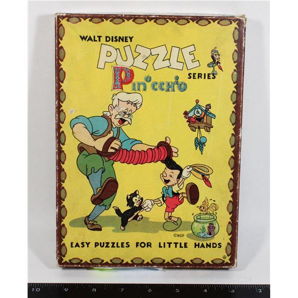 ANTIQUE PINOCCHIO JIGSAW PUZZLE