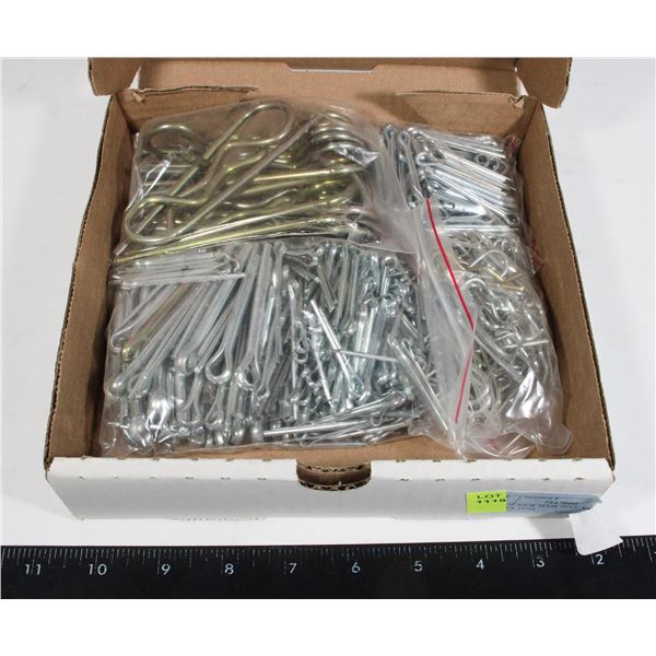 LOT OF NEW HAIR PINS AND COTTER PINS