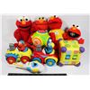 Image 1 : LOT OF LARGE SESAME ST. ELMO TOYS