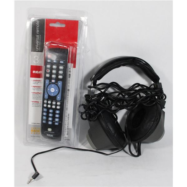 REALISTIC NOVA 30 HEAD PHONES AND