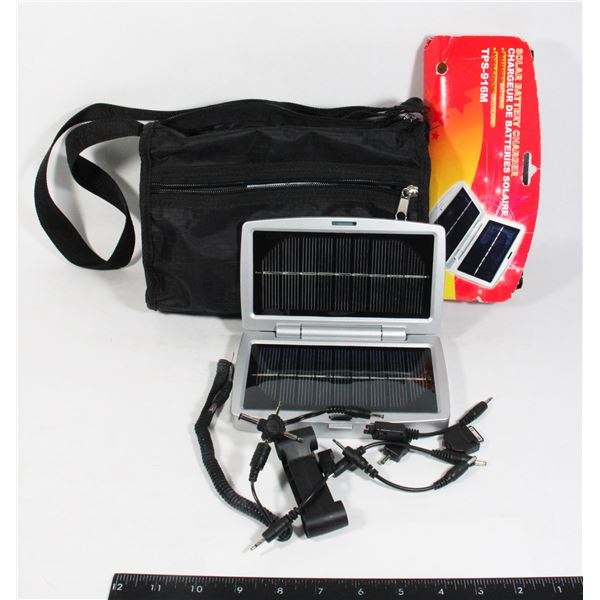 SOLAR CHARGER IN TRAVEL BAG