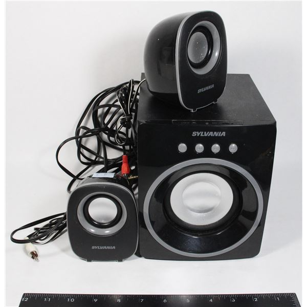 3PCS SYLVANIA SPEAKERS