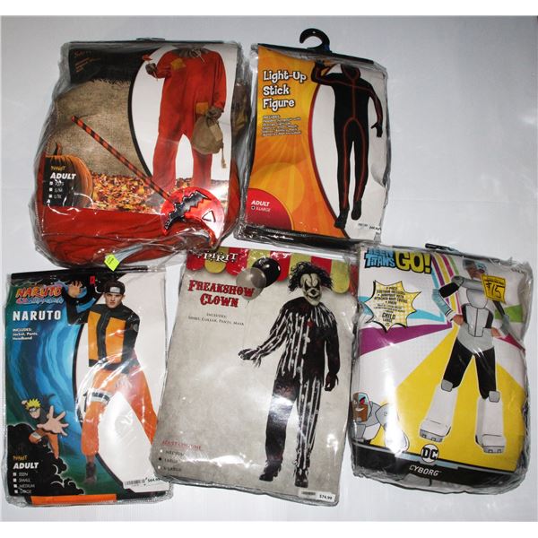 LOT OF UNUSED/GREAT CONDITION COSTUMES