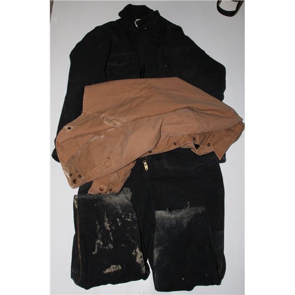 INSULATED COVERALLS USED 3XL JACKET 2 XL