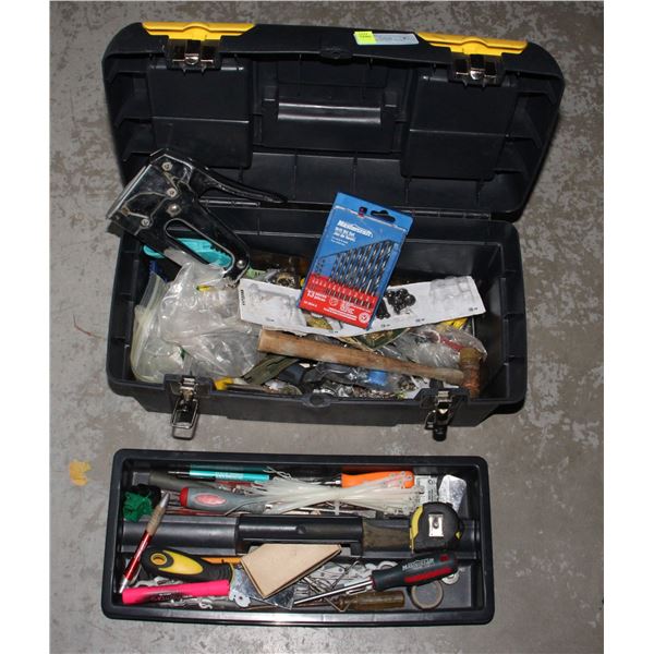 TOOL BOX WITH MISC. TOOLS