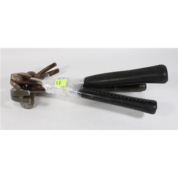 SET OF 3 HAMMERS