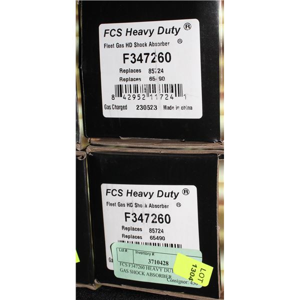 FCS F347260 HEAVY DUTY FLEET GAS SHOCK ABSORBER