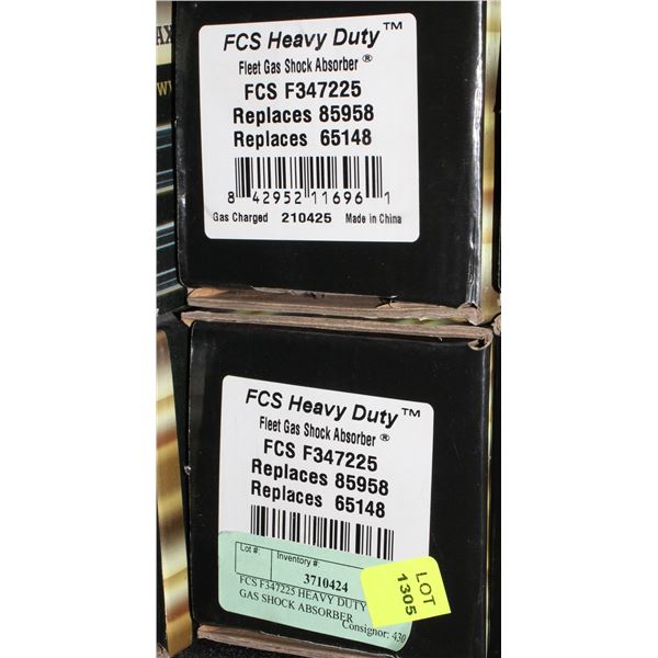 FCS F347225 HEAVY DUTY FLEET GAS SHOCK ABSORBER