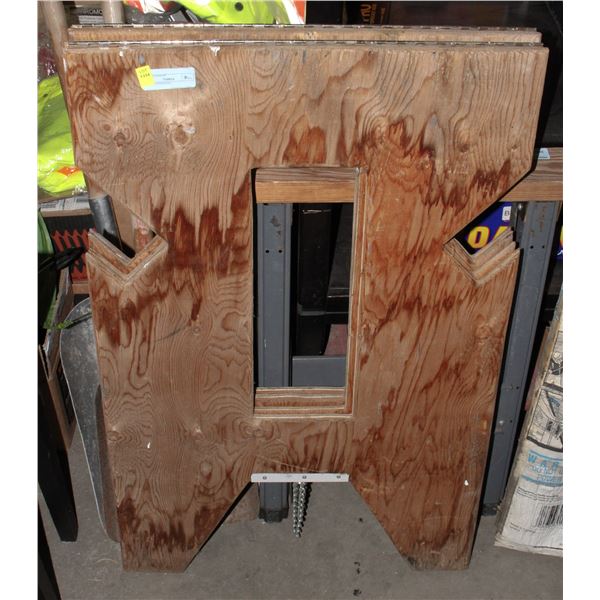 WOOD SAWHORSES
