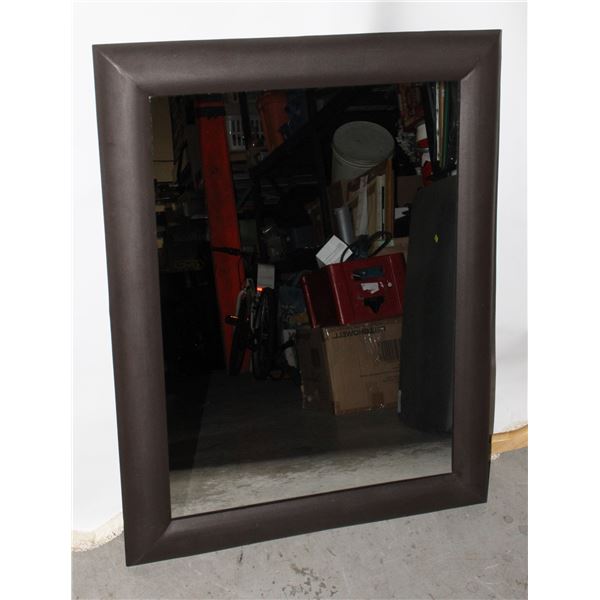 LARGE METAL FRAME MIRROR