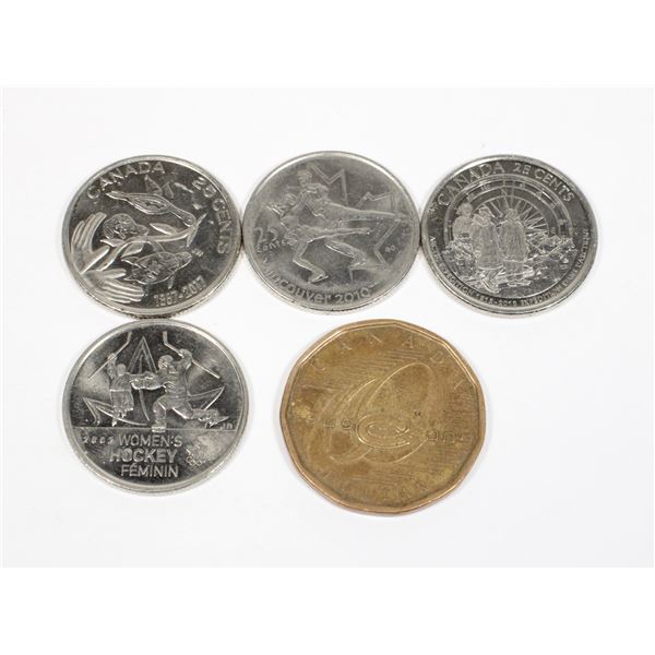 CANADIAN COMMEMORATIVE COINS