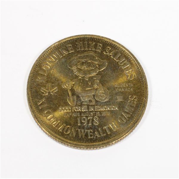 VINTAGE 1978 KLONDIKE DOLLAR