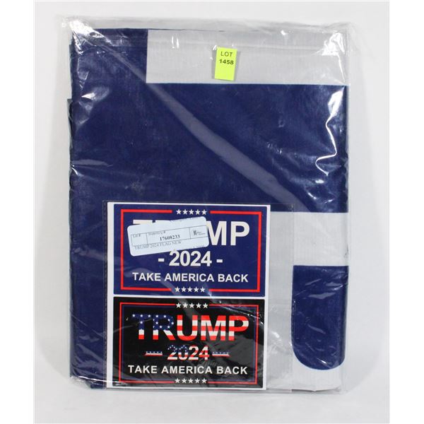TRUMP 2024 FLAG NEW