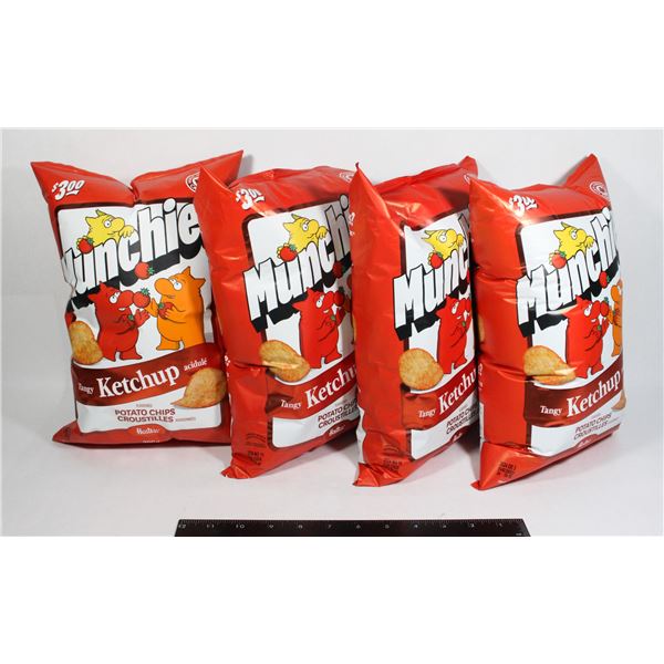 4 BAGS MUNCHIES KETCHUP