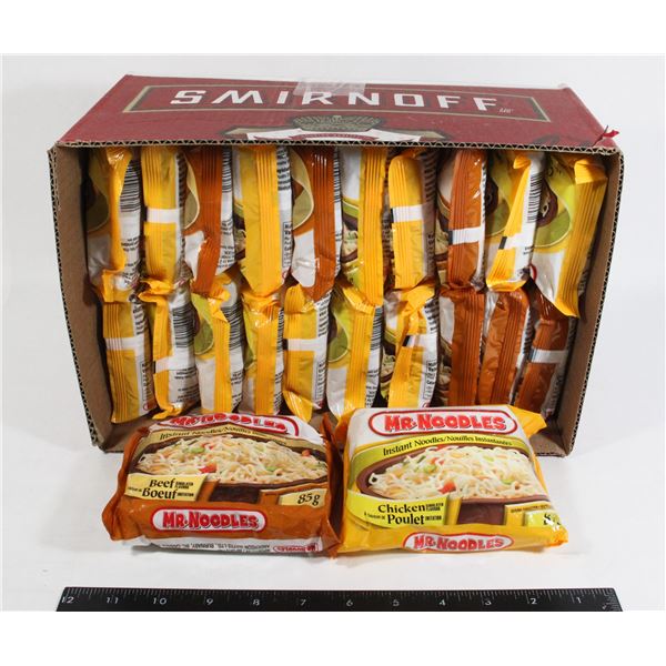 MR NOODLES INSTANT RAMEN BEEF/CHICKEN FLAVORS 85G