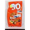 Image 1 : PACK OF 50 ASSORTED CANDIES 513G