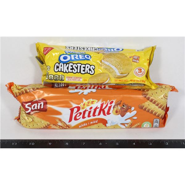 GOLDEN OREO CAKESTERS/PETITKI DIGESTIVE CRACKERS