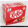 Image 1 : 2 BOXES OF 25 NESTLE KITKAT MINI BARS 295G