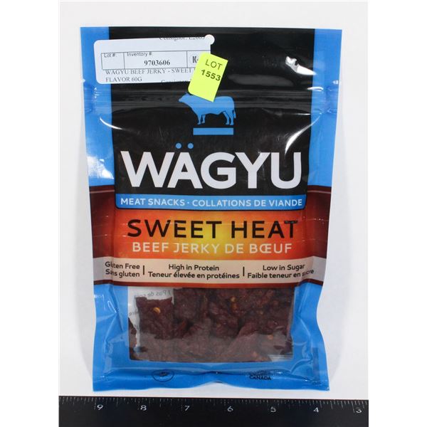 WAGYU BEEF JERKY - SWEET HEAT FLAVOR 60G