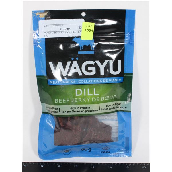 WAGYU BEEF JERKY - DILL FLAVOR 60G