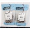 Image 1 : TWO BAGS OF MARCO'S CHOCOLATY PRETZELS 125G