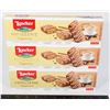 Image 1 : 3 BOXES OF LOACKER CAPPUCCINO WAFER BISCUITS 100G