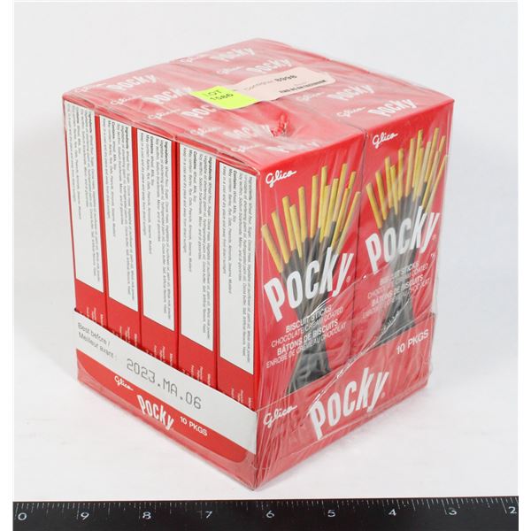 10 PACK OF POCKY
