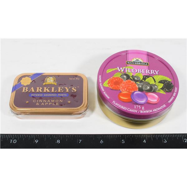 WILDBERRY CANDY 175G/HARKLEY'S CINNAMON MINTS 50G