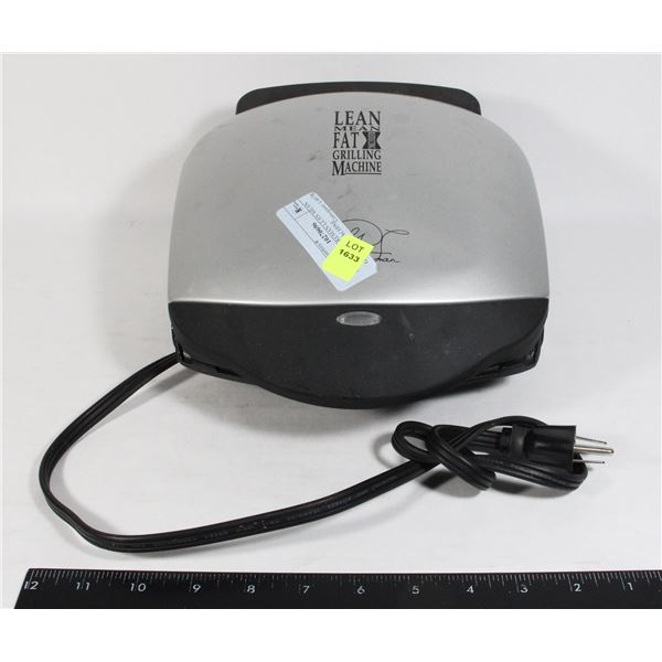 GEORGE FOREMAN LEAN MEAN GRILLING MACHINE