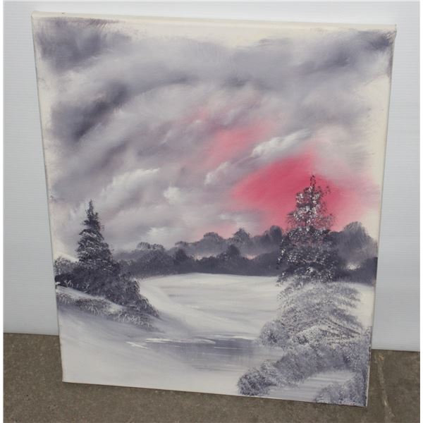 ORIGINAL PAINTING BY ARTIST. UNSIGNED